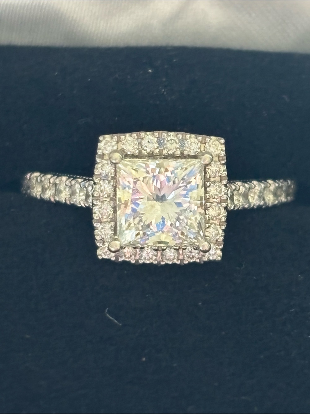 Neil Lane Artistry 2.0 ct tw Princess-Cut Lab-Grown Diamond Engagement Ring